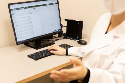 検査終了・結果説明