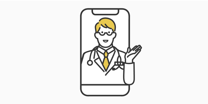 予約時間になったら医師と診察