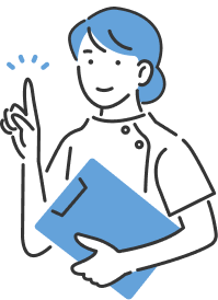 セルフチェックのイラスト