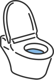 トイレのイラスト